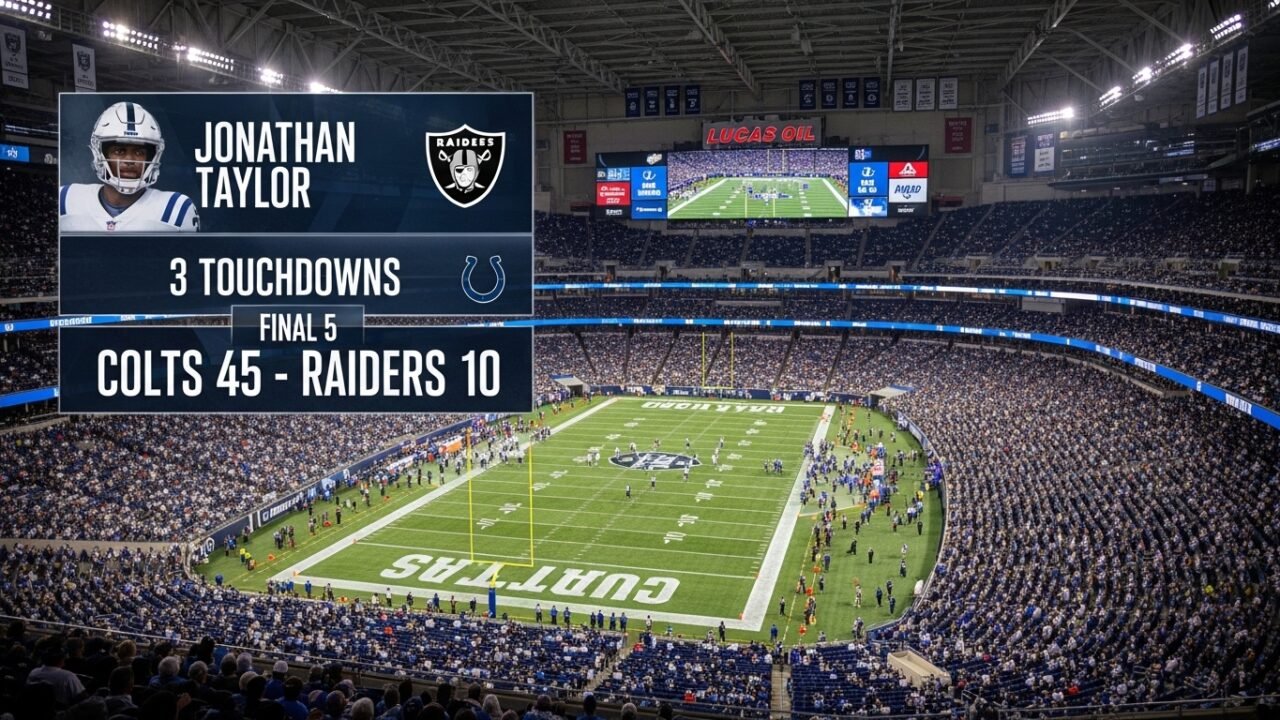 Las Vegas Raiders vs Colts Match Player Stats: Week 5 Breakdown