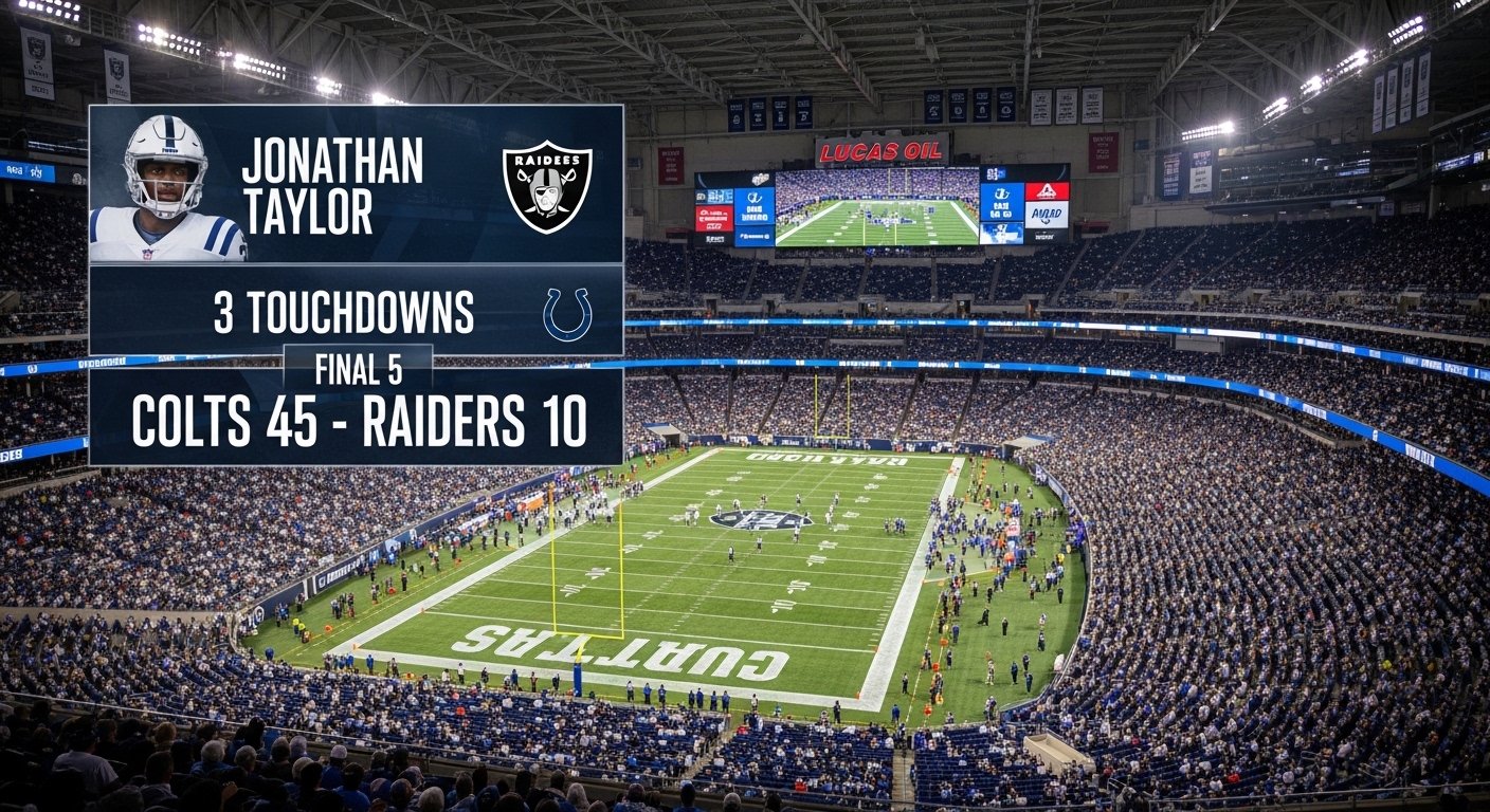 Las Vegas Raiders vs Colts Match Player Stats
